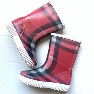 Kids Burberry Rain Boots